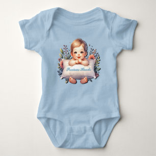 Precious Hands Baby Boy Baby Bodysuit