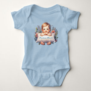 Precious Hands Baby Boy Bodysuit