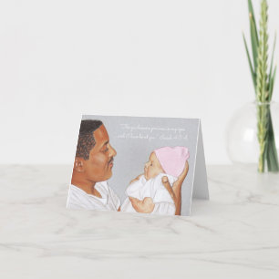 Precious in my Eyes & I Love You~Scripture~Newborn Card