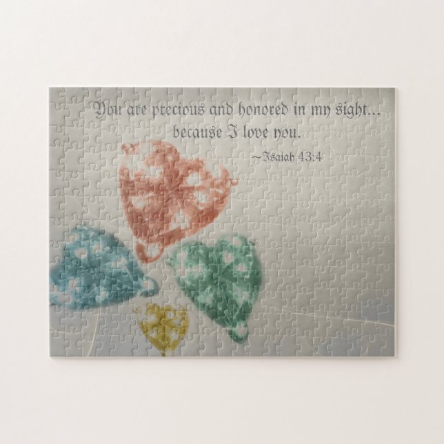 Precious Jewels Scripture Jigsaw Puzzle (Horizontal)