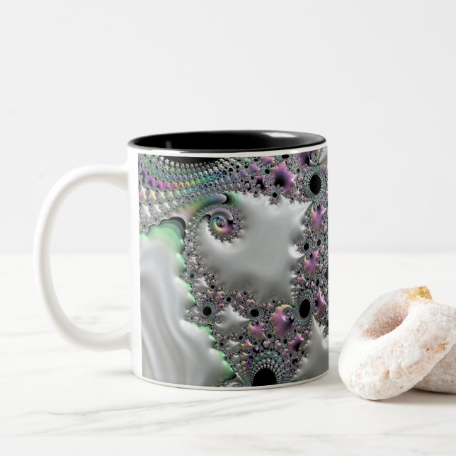 Precious Jewels Two Tone Mug (With Donut)
