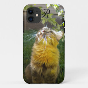 Precious Kitty Monogram iPhone 5 case