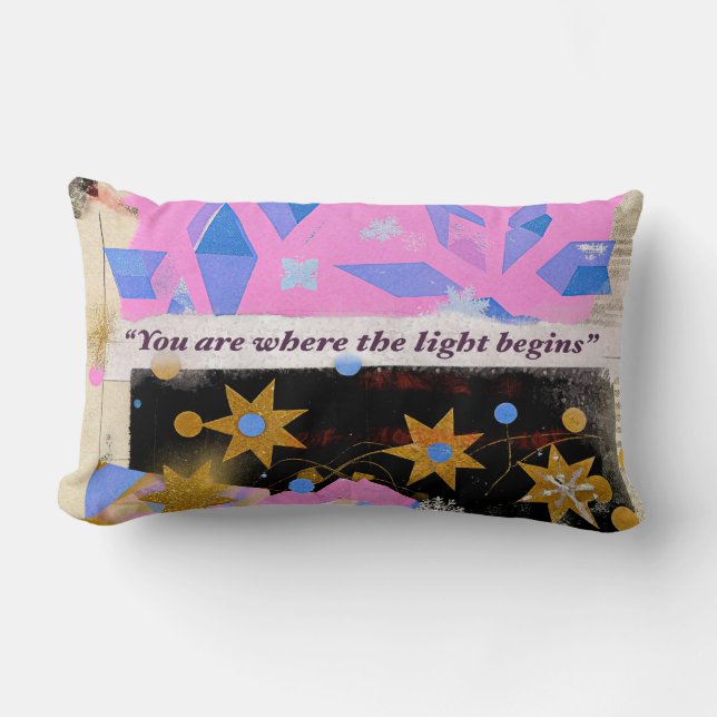 Precious Light Pillow by JoyCrys (Front)