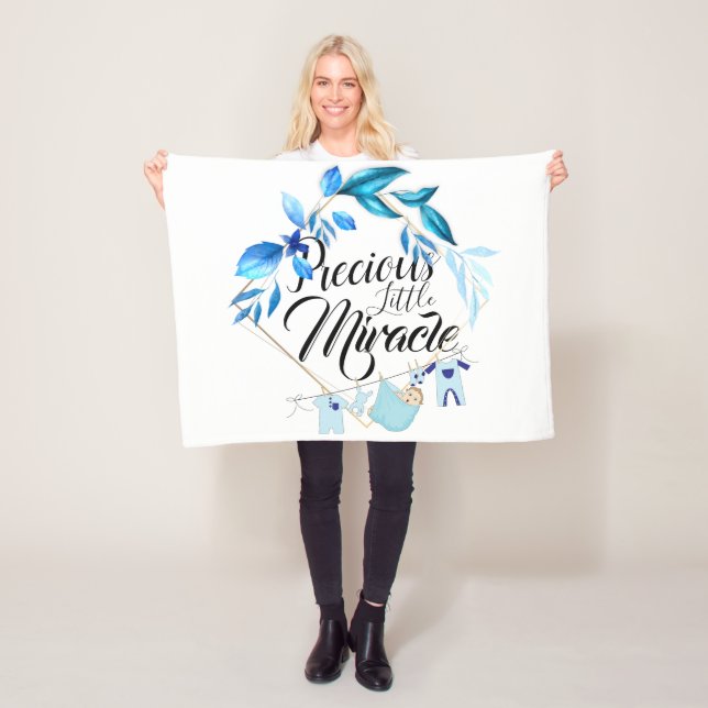 Precious Little Miracle Fleece Blanket (In Situ)