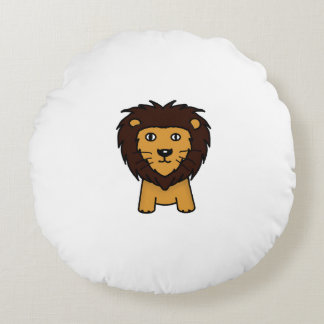 Precious Little One - Round Lion Pilow Cushion