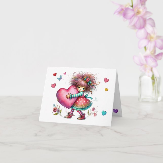 Precious Love All Occasion  Card (Orchid)