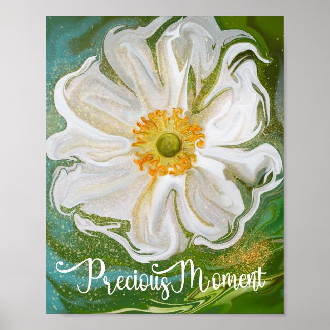 Precious moment - Anemone flower power Poster (Front)