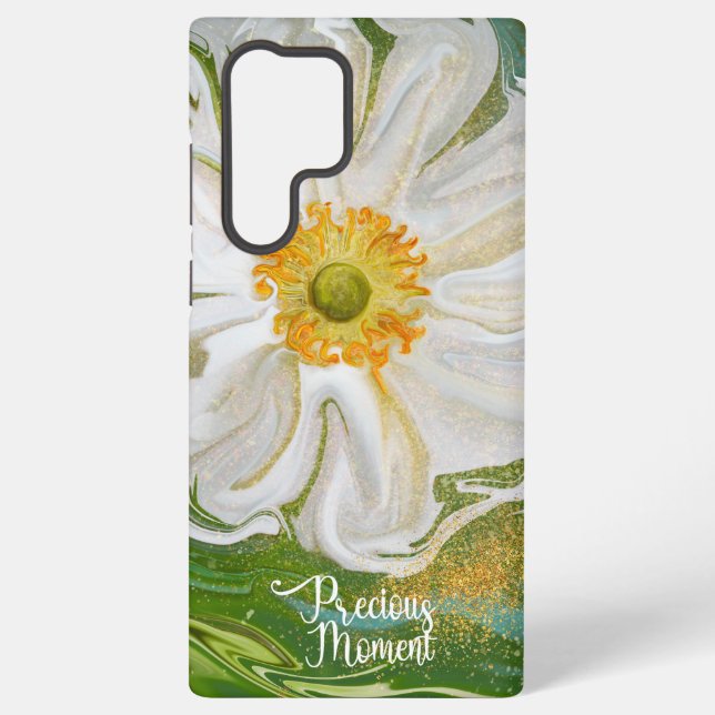 Precious moment - Anemone flower power Samsung Galaxy S22 Ultra Case (Back)