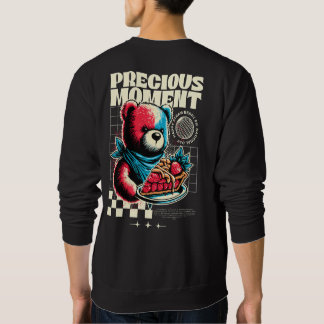 Precious Moment Bear Strawberry Pie Sweatshirt