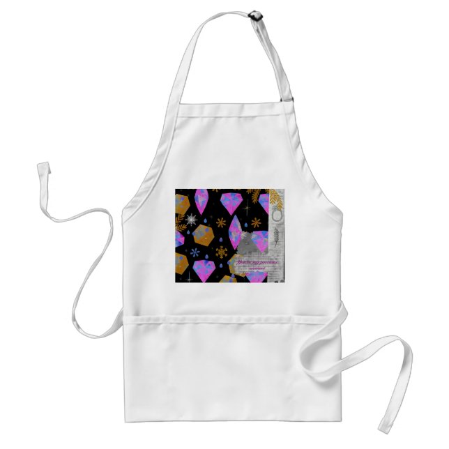 Precious Moment Diamond Pocket Apron (Front)