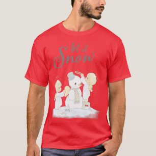 Precious Moments Christmas Let it Snow Group Shot  T-Shirt