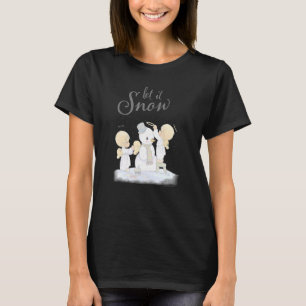 Precious Moments Christmas Let it Snow Group Shot T-Shirt
