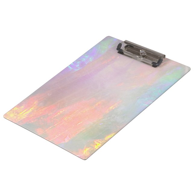 Precious opal clipboard (Angled)