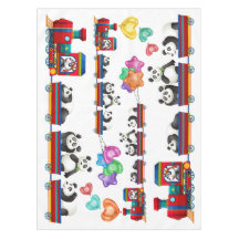 Precious Panda Tablecloth - Table Cover
