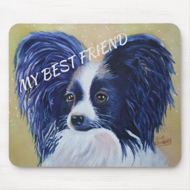 PRECIOUS PAPILLON MOUSE PAD (Front)