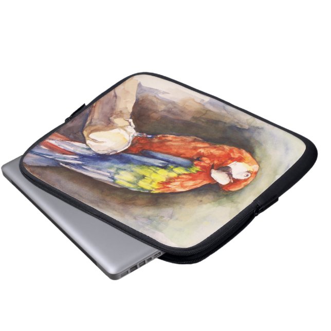 Precious Parrot Electronics Bag (Front Bottom)