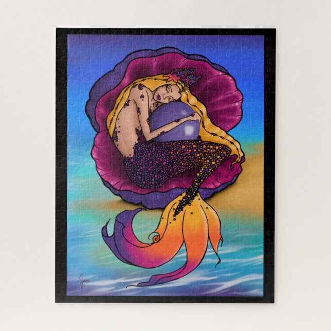 Precious Pearl Mermaid Puzzle (Vertical)
