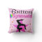 PRECIOUS PINK PERSONALIZED GYMNASTICS PILLOW