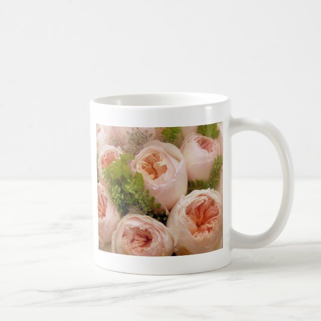 Precious Pink Roses Coffee Mug (Right)