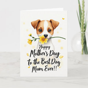 Precious Pup Mothers Day Card