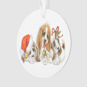 Precious Puppies Ornament