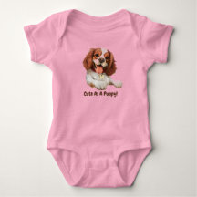 Precious Puppy Baby One-Piece Jumper Bodysuit