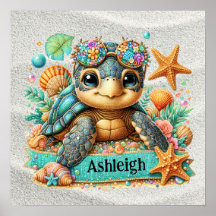 Precious Sea Turtle Theme