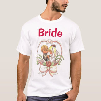 Precious Wedding Couple (2), Bride T-Shirt