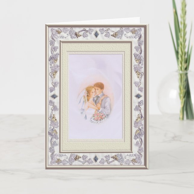 Precious Wedding Invitation Card (Front)