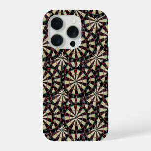 "Precision in Layers: The Art of Stacked Bullseyes iPhone 15 Pro Case