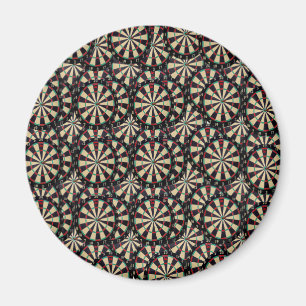 "Precision in Layers: The Art of Stacked Bullseyes Magnet