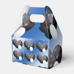Precision in Play: Three Lawn Bowls and Jack Favour Box