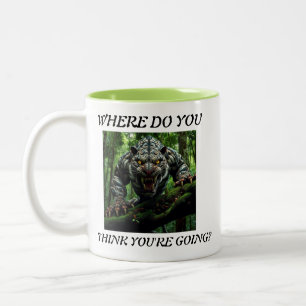 Predator Alert Two-Tone Coffee Mug
