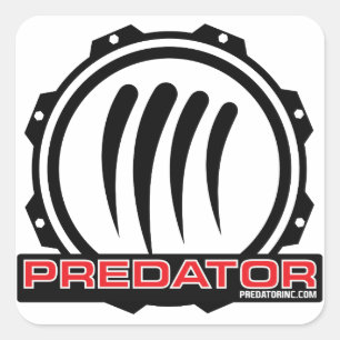 Predator Inc. Gear Logo Square Sticker