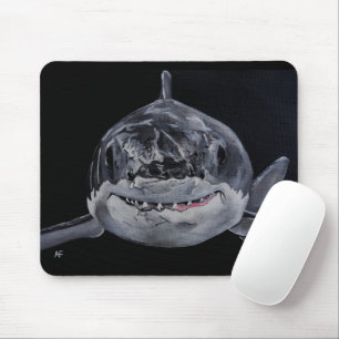 Predator of the Sea Painting by Alfred Fox Mouse Pad