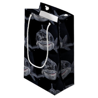 Predator of the Sea Painting by Alfred Fox Small Gift Bag