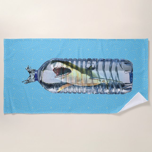 Predator Trapped Beach Towel (Front)