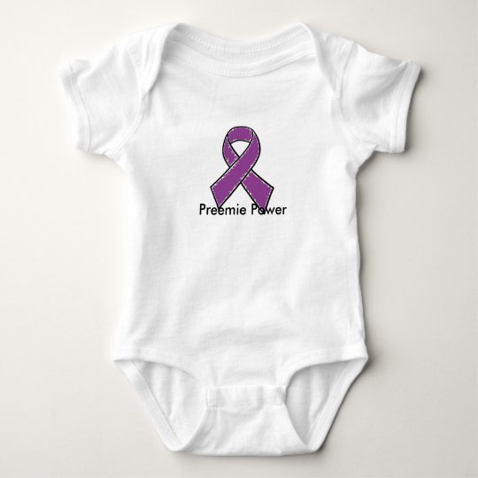 Preemie Power Baby Bodysuit