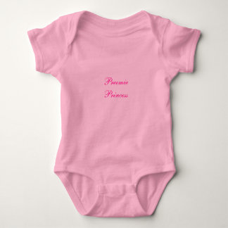 Preemie Princess Infant Baby Bodysuit