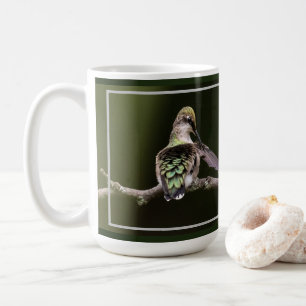 Preening Hummingbird Coffee Mug