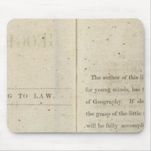 Preface Geographical reader for Dixie children Mouse Pad