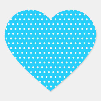 Preferences spotted polka dots spotted heart sticker