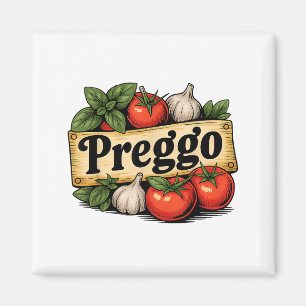 Preggo Costume Pregnancy Announcement Preggo Pasta Magnet
