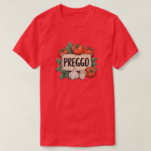 Preggo Sauce Costume Pregnancy Announcement Prego T-Shirt
