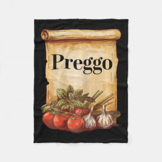 Preggo Sauce Cute Preggers Costume Pregnancy Annou Fleece Blanket