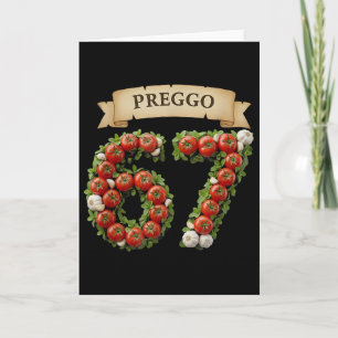 Preggo Sauce Funny Meme 67 Costume Gen Alpha Slang Card