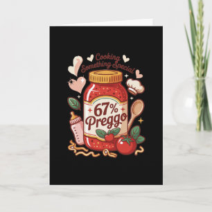 Preggo Sauce Pasta Pregnancy Announcement Funny 67