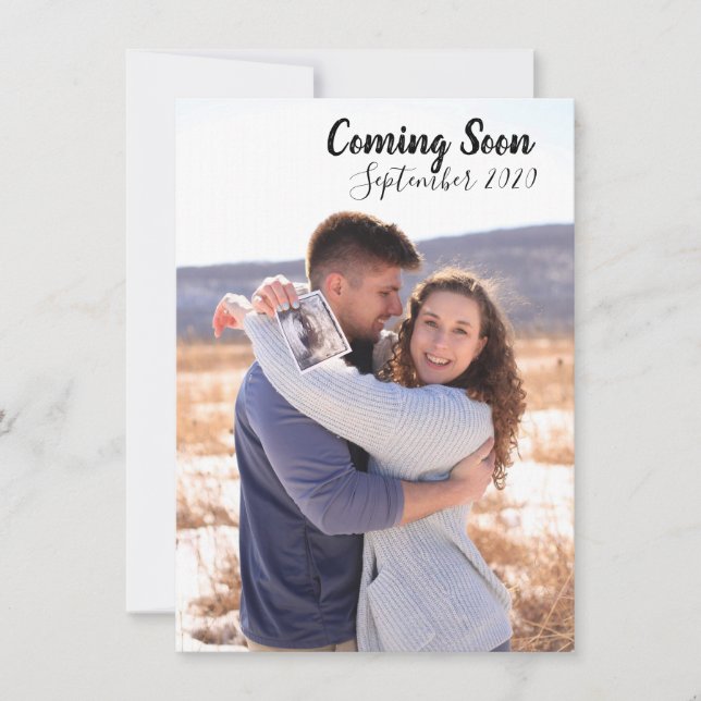 Pregnancy Annoucement/Baby Shower Invite (Front)