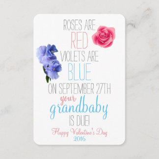 Pregnancy Announcement