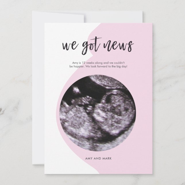 Pregnancy Announcement (Front)